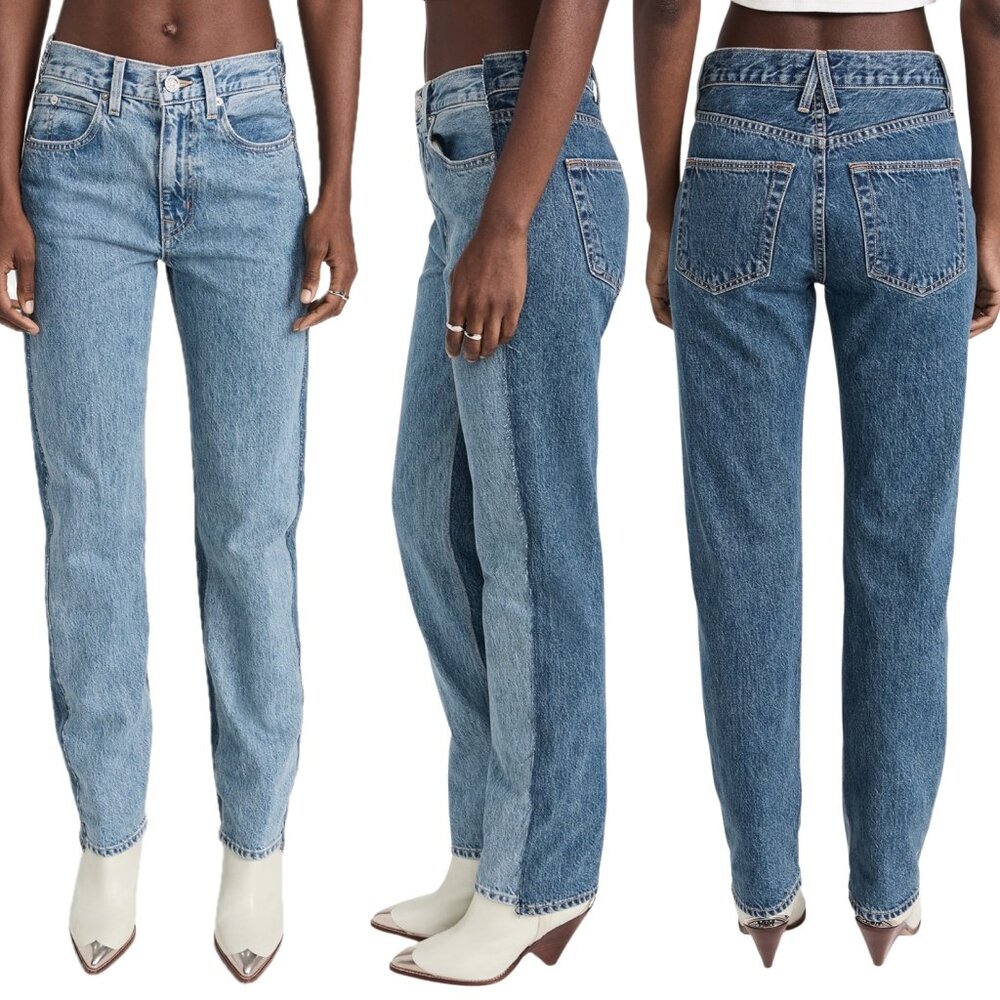 SLVRLAKE Re-Worked Panelled London Jeans